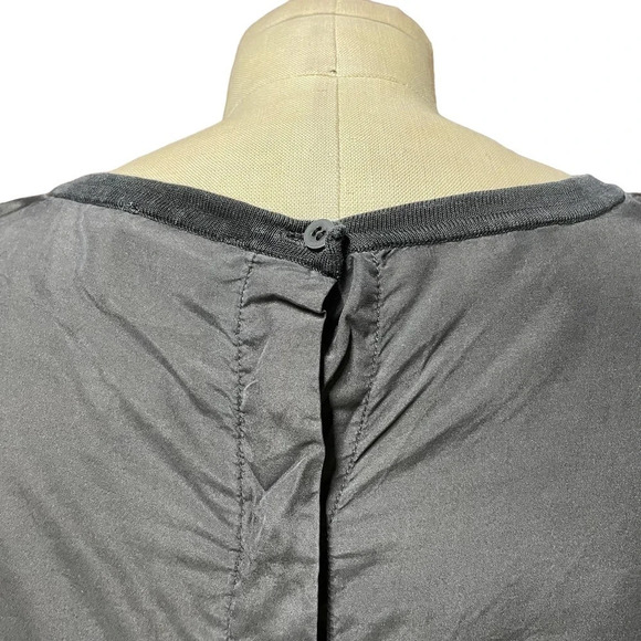 COS Black Silk Button Back Lightweight Knit Sweater Size Small‎ - Picture 6 of 9